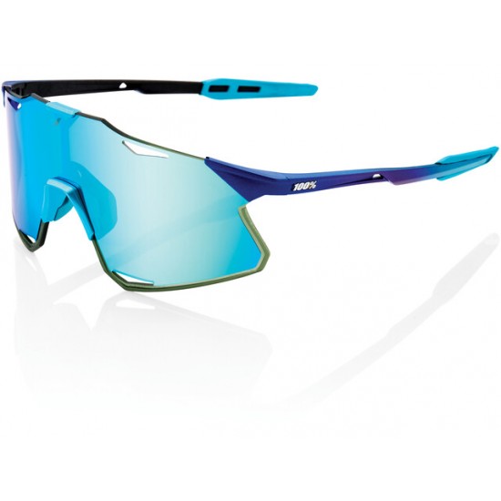 100% Hypercraft Gafas, matte metallic into the fade/blue mirror Hypercraft